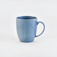 KAFFEEBECHERSET Jive   6-teilig  - Blau, Basics, Keramik (0,4l) - Van Well