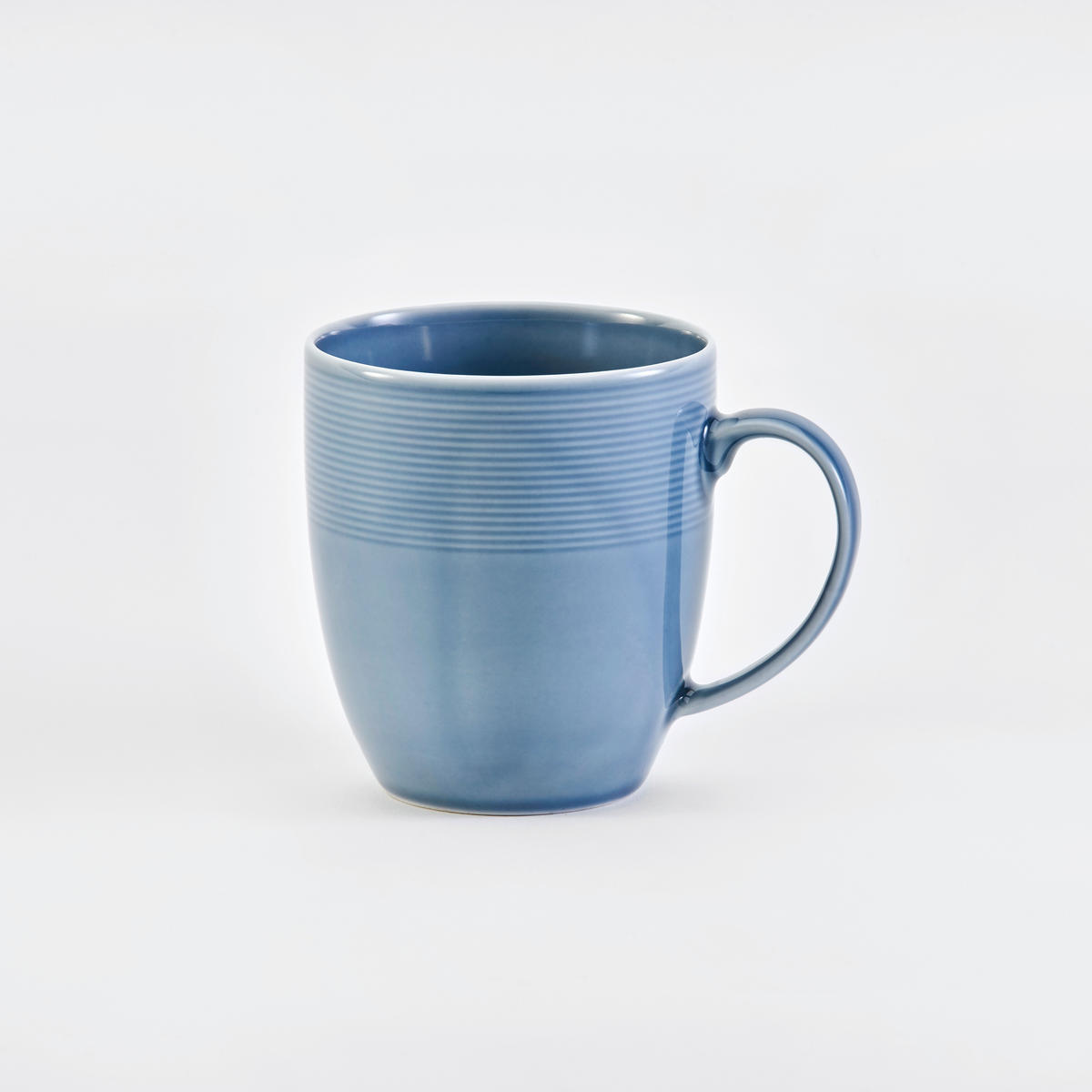 KAFFEEBECHERSET Jive   6-teilig  - Blau, Basics, Keramik (0,4l) - Van Well