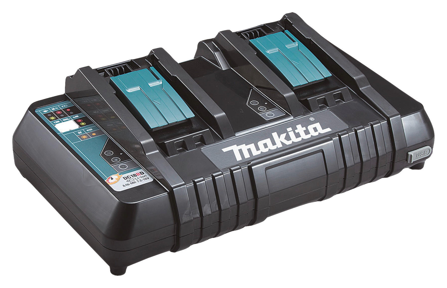 RASENMÄHER-SET 5 TLG. - Türkis/Silberfarben, KONVENTIONELL, Kunststoff/Metall - Makita