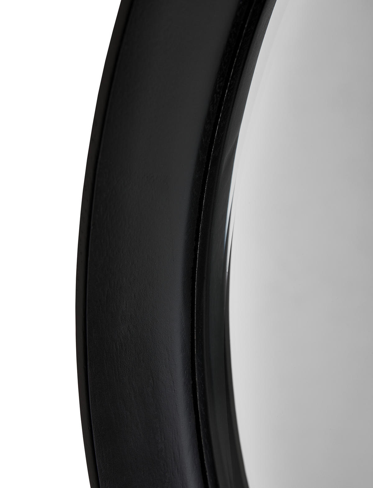 ZIDNO OGLEDALO  73/73/5,6 cm     - crna, Lajfstajl, staklo/drvo (73/73/5,6cm) - Xora
