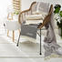PLAID 130/170 cm Beige, Grau - Beige/Grau, Design, Textil (130/170cm) - Ambiente