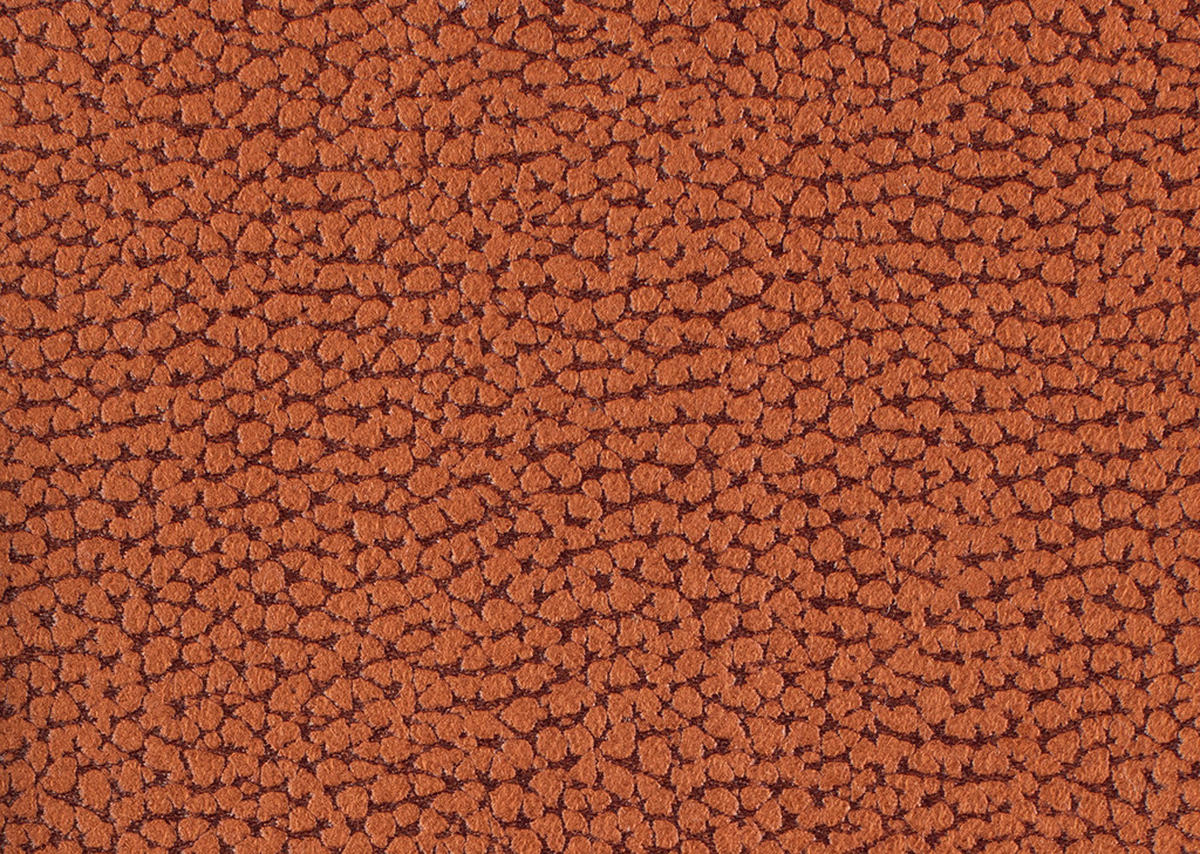 ECKSOFA in Flachgewebe Terracotta  - Chromfarben/Terracotta, Konventionell, Textil/Metall (163/250cm) - Beldomo System