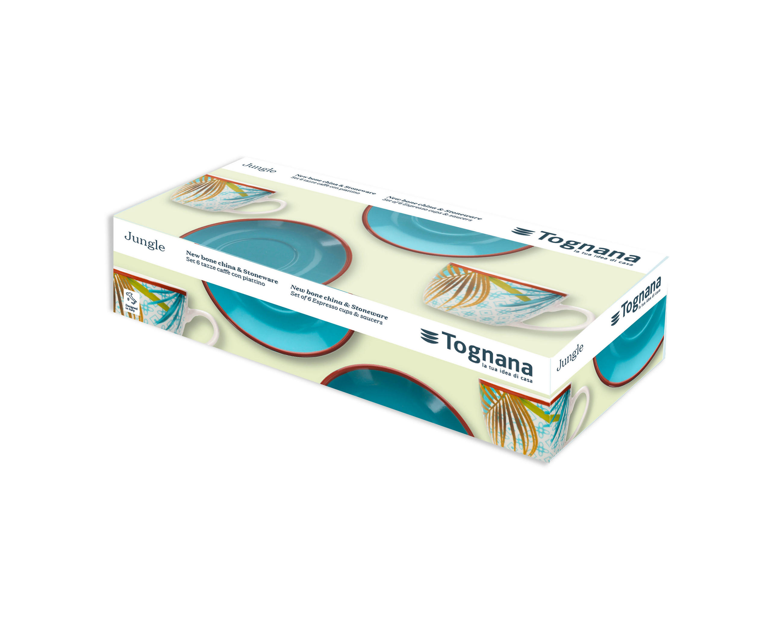 SET VELIKIH ŠALICA ZA KAVU     - Basics - Tognana