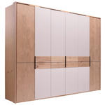 DREHTÜRENSCHRANK  in Taupe, Eichefarben  - Taupe/Eichefarben, KONVENTIONELL, Holz/Holzwerkstoff (300/229/59cm) - Dieter Knoll