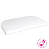 KINDERSPANNBETTTUCH  89/50/6 cm  - Weiß, Basics, Textil (89/50/6cm) - Babybay