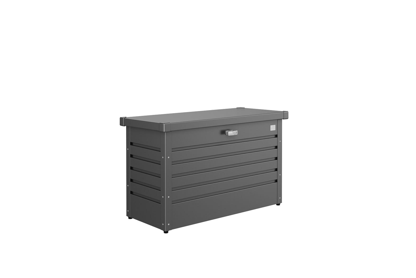 KISSENBOX - Dunkelgrau, Basics, Metall (101/61/46cm)