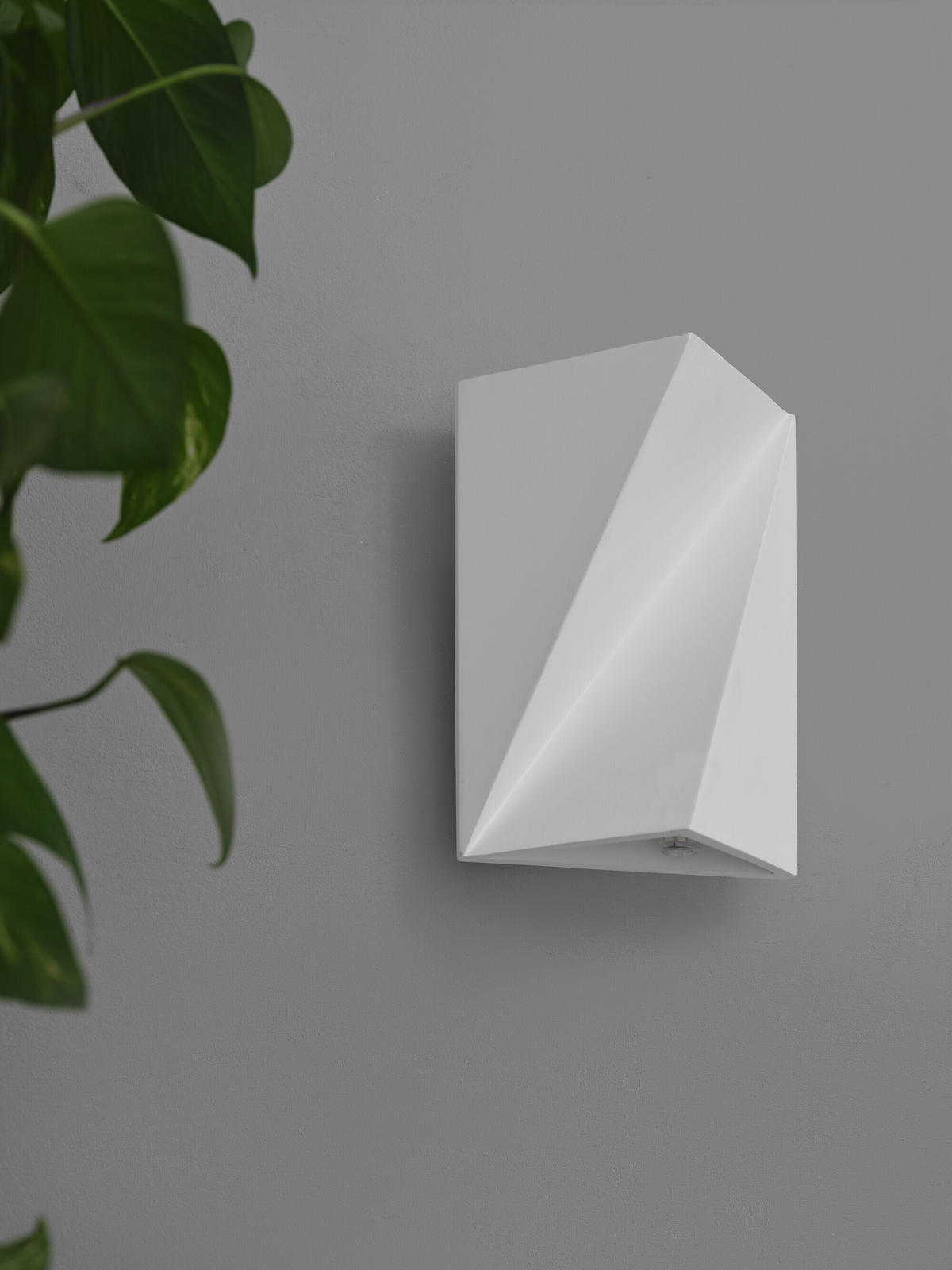 WANDLEUCHTE 15/11,5/20 cm   - Weiß, Design, Stein (15/11,5/20cm) - Ledvance