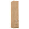 DREHTÜRENSCHRANK in Sonoma Eiche  - Alufarben/Sonoma Eiche, Modern, Holzwerkstoff (47/229/54cm) - Rauch Möbel
