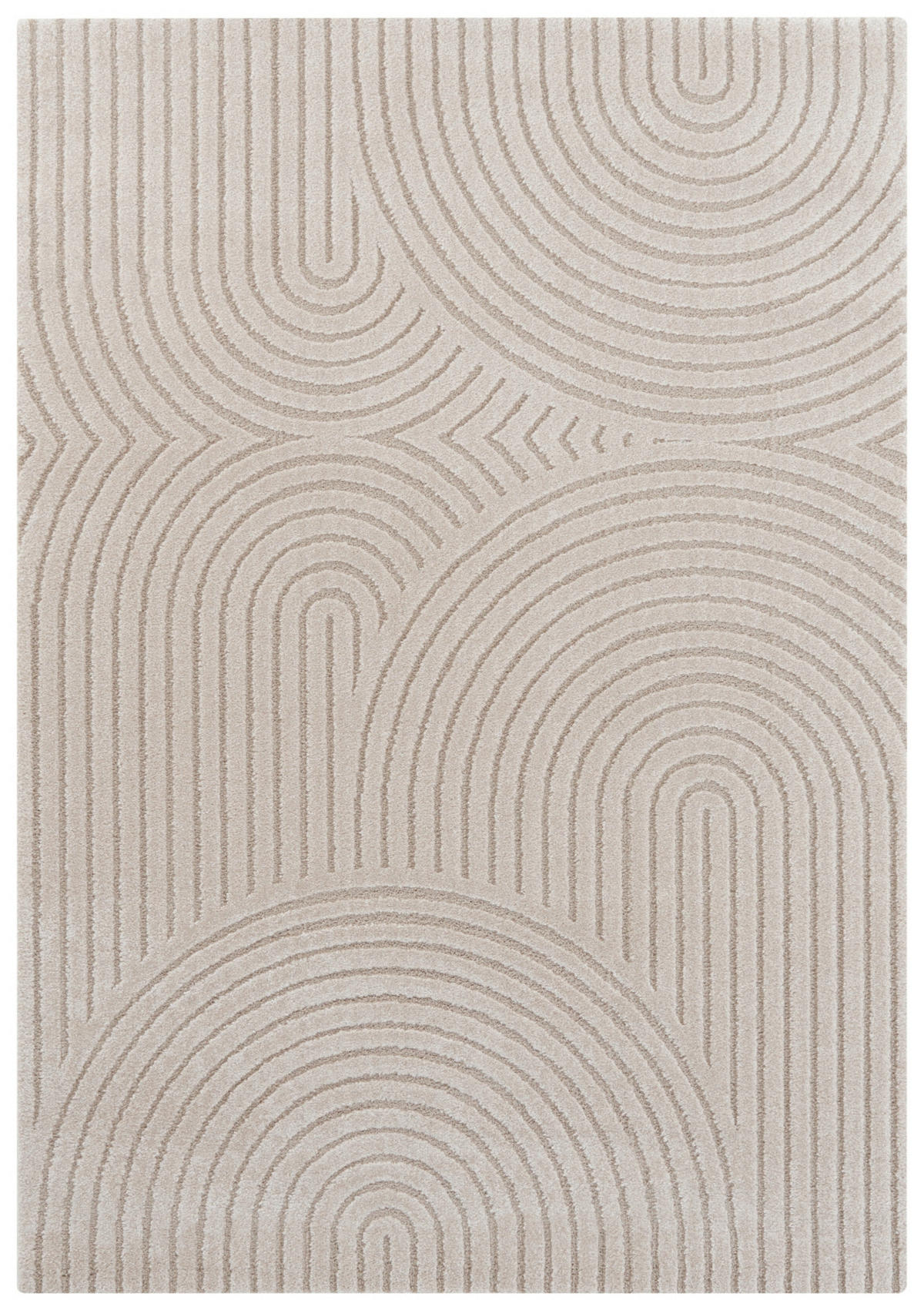 HOCHFLORTEPPICH 200/290/290 cm New York Creme, Beige  - Beige/Creme, Basics, Kunststoff/Textil (200/290/290cm) - Elle Decoration
