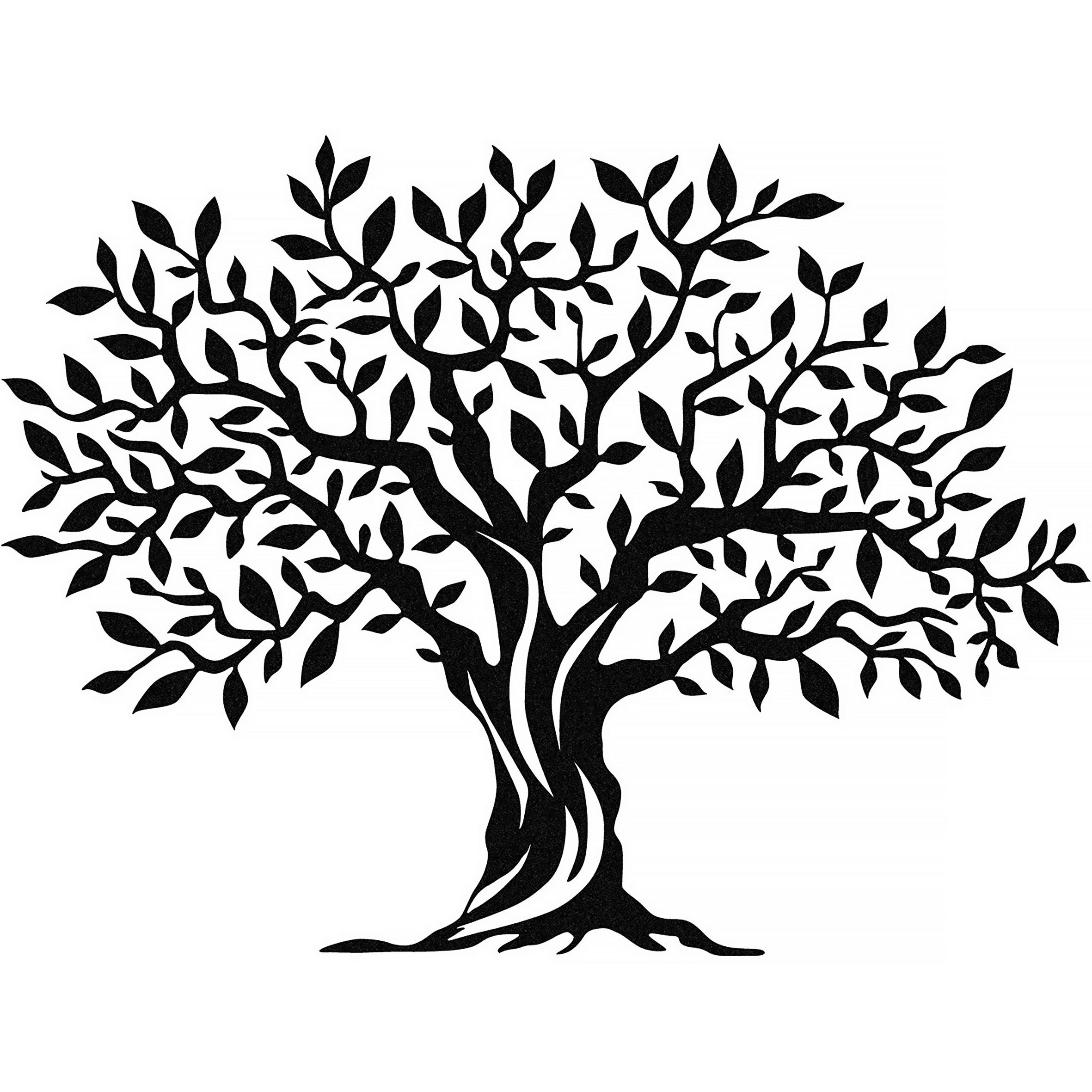 METALLBILD  - Schwarz, Basics, Metall (69/52cm)