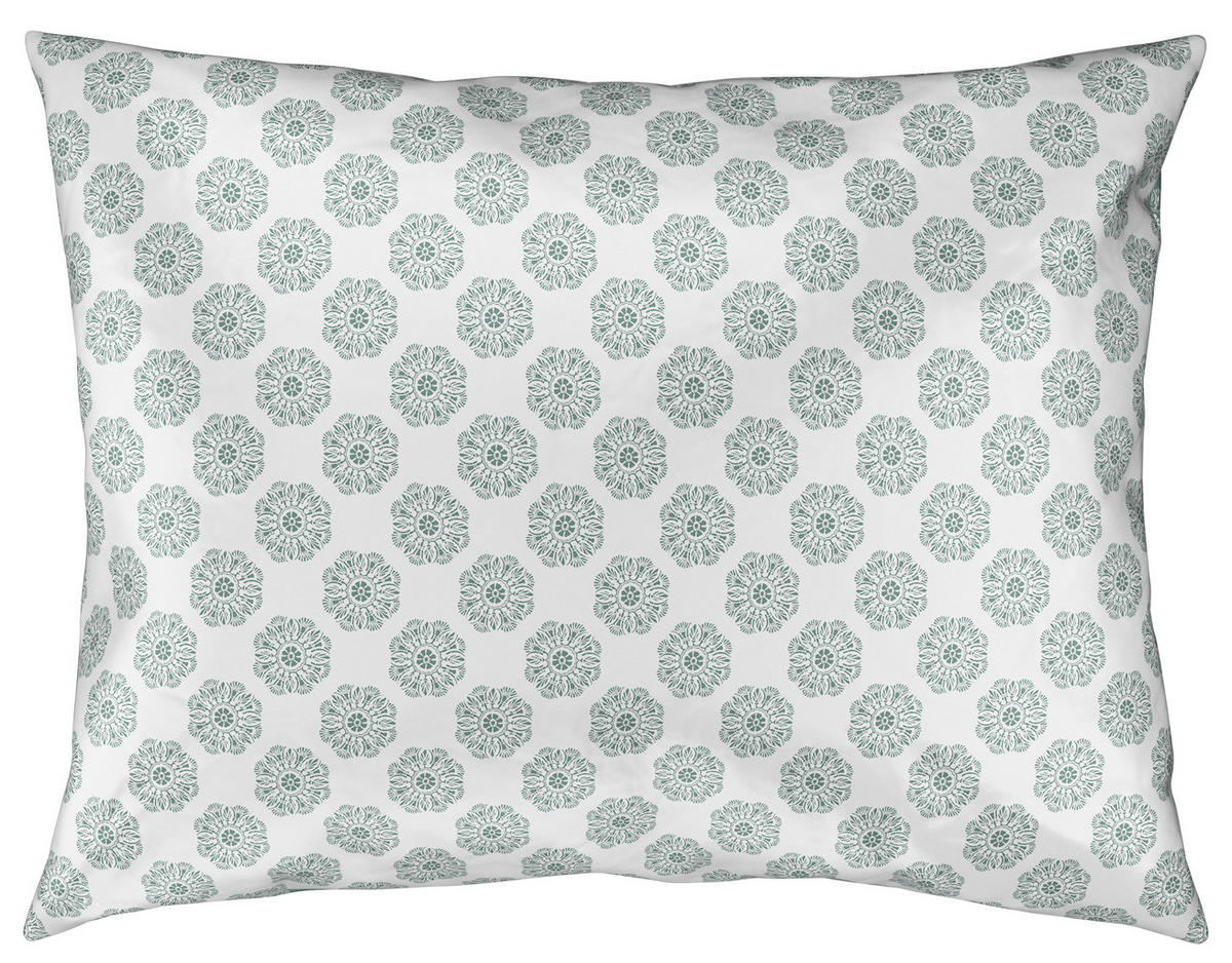 OBOJESTRANSKA POSTELJNINA WYCOM 140/220 cm saten zelena  - zelena, Konvencionalno, tekstil (140/220cm) - Esposa