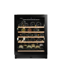 WEINKÜHLSCHRANK AVU50S82  - Basics, Glas/Holz (59,5/81,7/57,4cm)