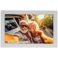 DIGITALER BILDERRAHMEN - Weiß, Design, Kunststoff (25,6/17,5/1,8cm) - DENVER