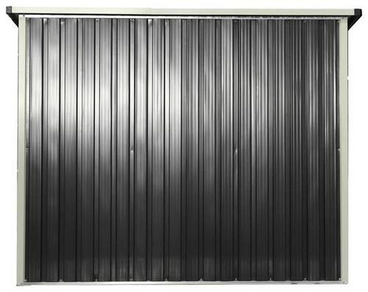 FAHRRADGARAGE 203/158/200 cm  - Anthrazit, Basics, Metall (203/158/200cm) - Ambia Garden