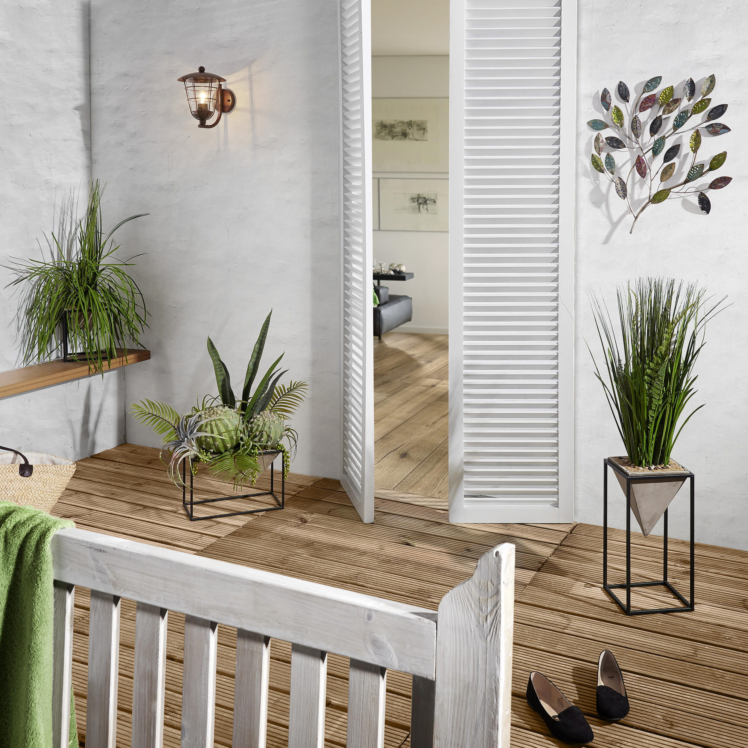 FALI DEKORÁCIÓ - színes, Trend, fém (61/3,5/65,7cm) - Ambia Home