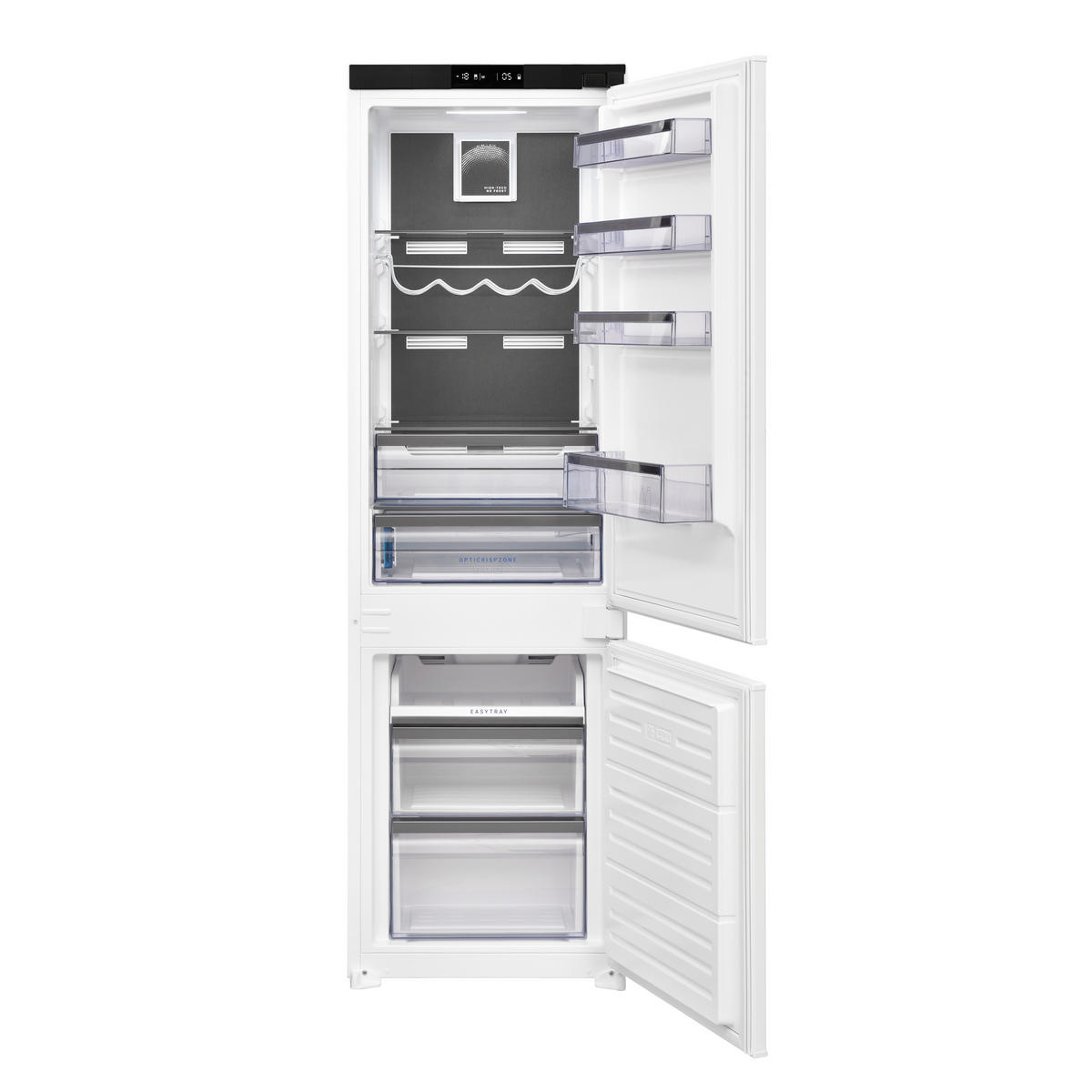 KÜHL-GEFRIER-KOMBINATION  - Weiß, Basics, Glas/Kunststoff (54/177/54,5cm) - Daewoo