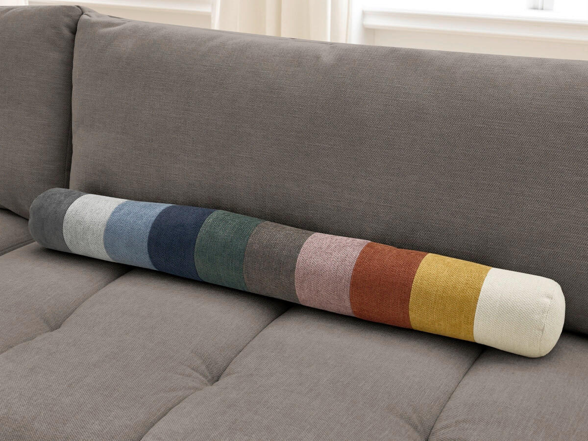 SCHLAFSOFA FUJI Leinenoptik Taupe  inkl.  - Taupe/Schwarz, MODERN, Kunststoff/Textil (251/113/88cm)