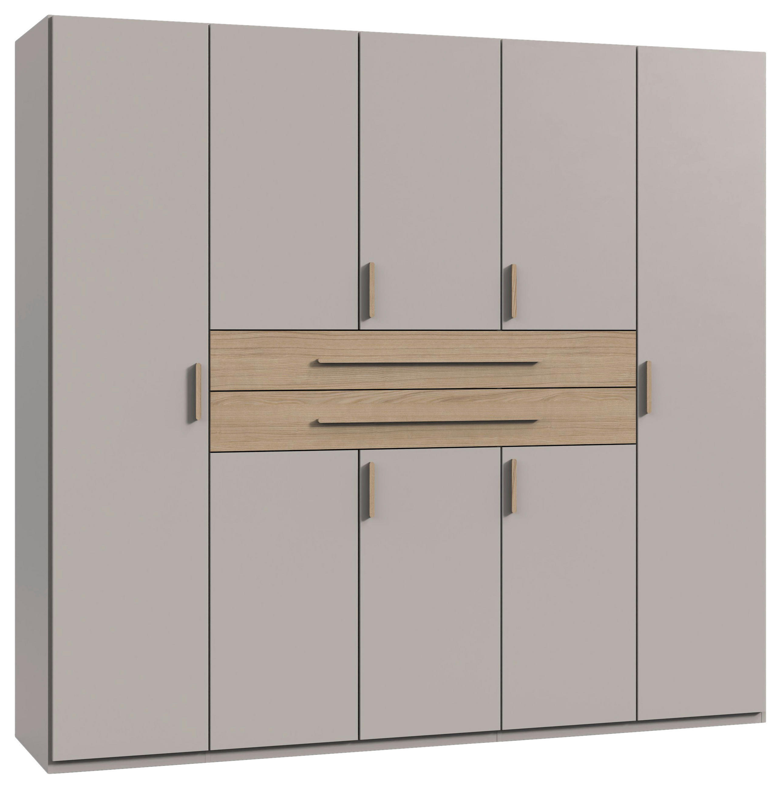 Boxxx Kleiderschrank Eiche, Kaschmir 225x208x65 cm