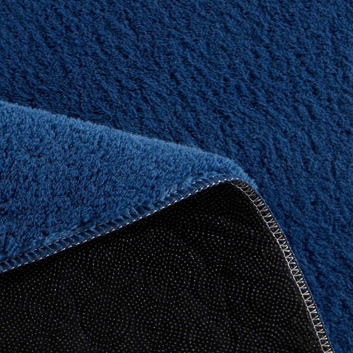 WEBTEPPICH Wohnzimmer 200 cm Fiona Blau rund  - Blau, KONVENTIONELL, Textil (200cm) - Novel