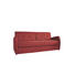 SCHLAFSOFA Webstoff Rot - Rot/Schwarz, MODERN, Kunststoff/Textil (195/80/89cm) - CARRYHOME