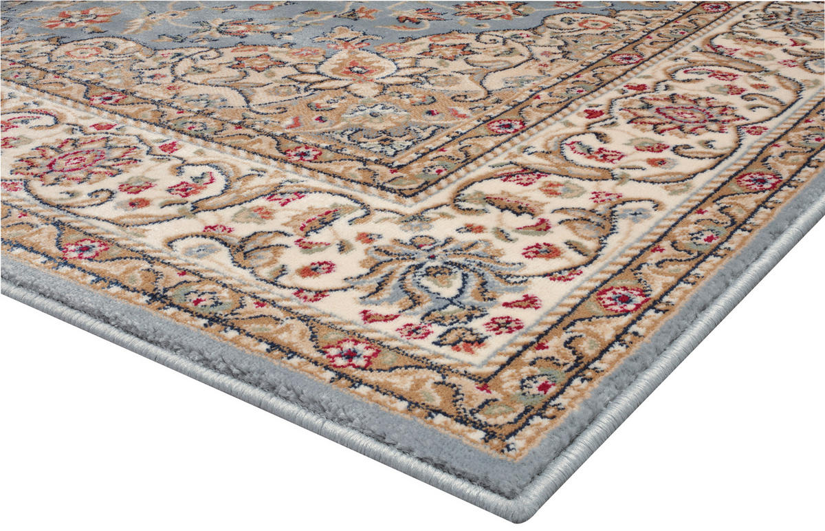 WEBTEPPICH Wohnzimmer 120/170 cm Blau  - Blau, Design, Textil (120/170cm) - Novel