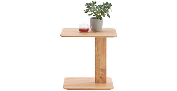 BEISTELLTISCH in Holz 55/43/54 cm  - Eichefarben, Natur, Holz (55/43/54cm) - Linea Natura