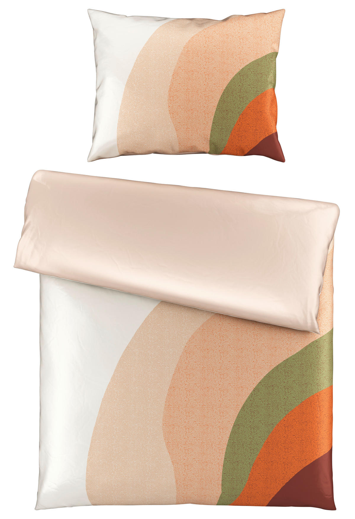 OBOUSTRANNÉ POVLEČENÍ, satén, vícebarevná, 140/200 cm - vícebarevná, Trend, textil (140/200cm) - Esposa