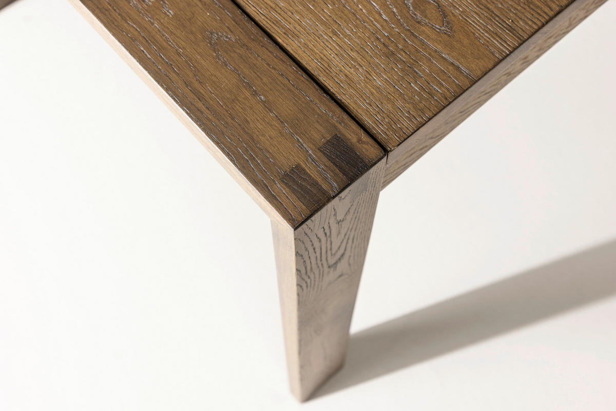 ESSTISCH Eiche teilmassiv rechteckig Eichefarben  - Eichefarben, Design, Holz (170/95/75cm) - Livetastic