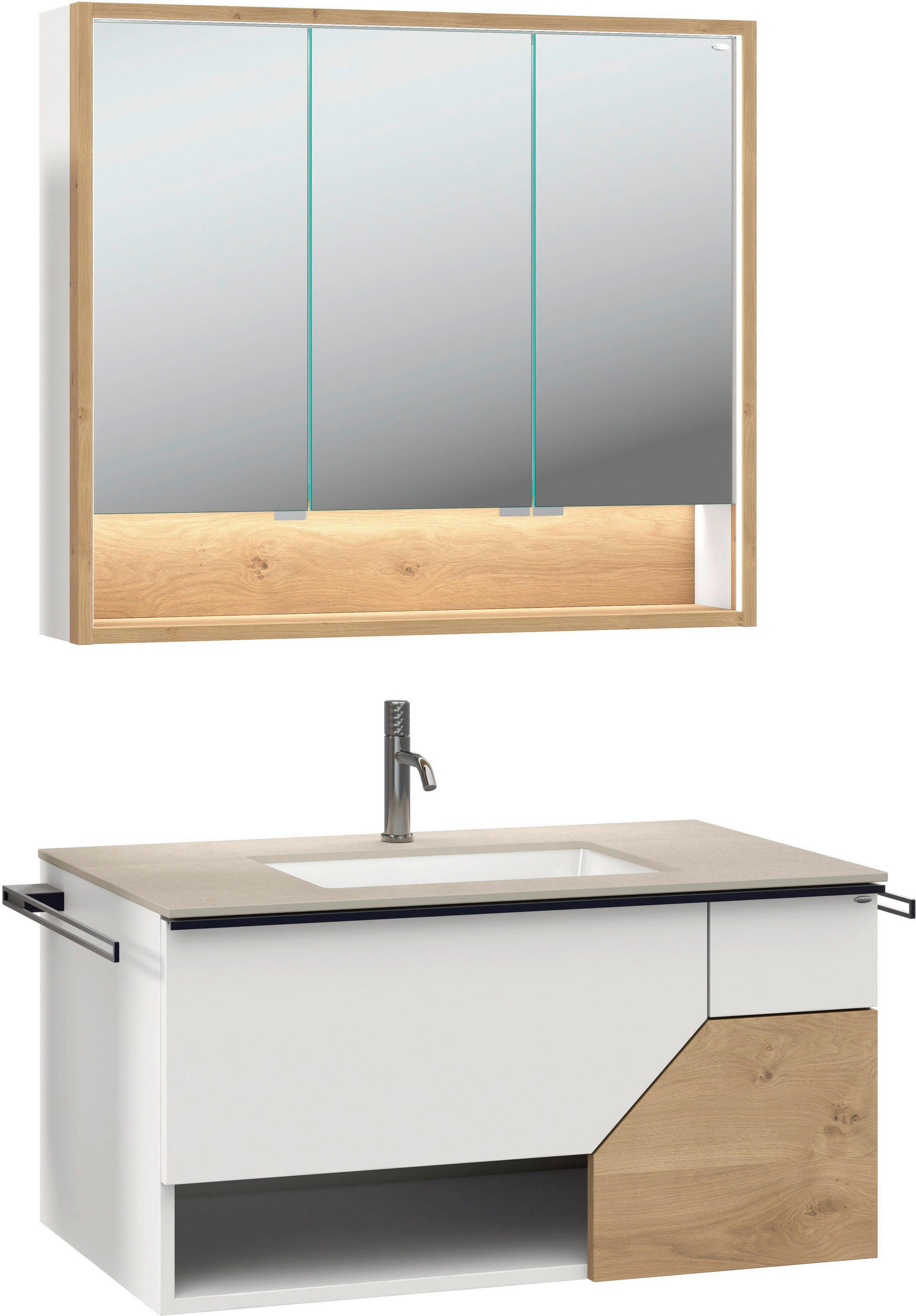 Voglauer Badezimmer Lynovo Weiß,