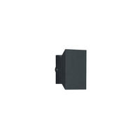 AUSSENWANDLEUCHTE Free 10/15/7 cm  - Graphitfarben, Design, Metall (10/15/7cm) - Helestra