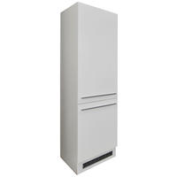 ELEMENT ZA UGRADBENE UREĐAJE    - bijela/srebrne boje, Lifestyle, drvni materijal/plastika (60/211/57cm) - MID.YOU
