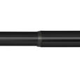 KLEMMSTANGE 80-130 cm  - Schwarz, Design, Metall (80-130cm) - Homeware
