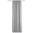 FERTIGVORHANG LINNE blickdicht 140/245 cm   - Anthrazit, Trend, Textil (140/245cm) - Dieter Knoll