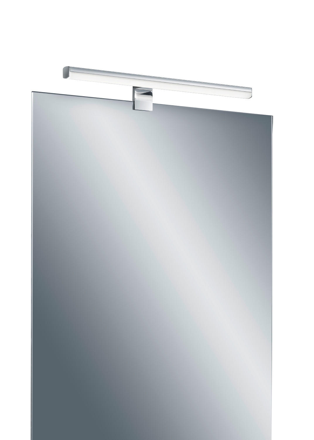 LED-WANDLEUCHTE 49/4/11 cm   - Chromfarben, Design, Kunststoff/Metall (49/4/11cm) - Helestra