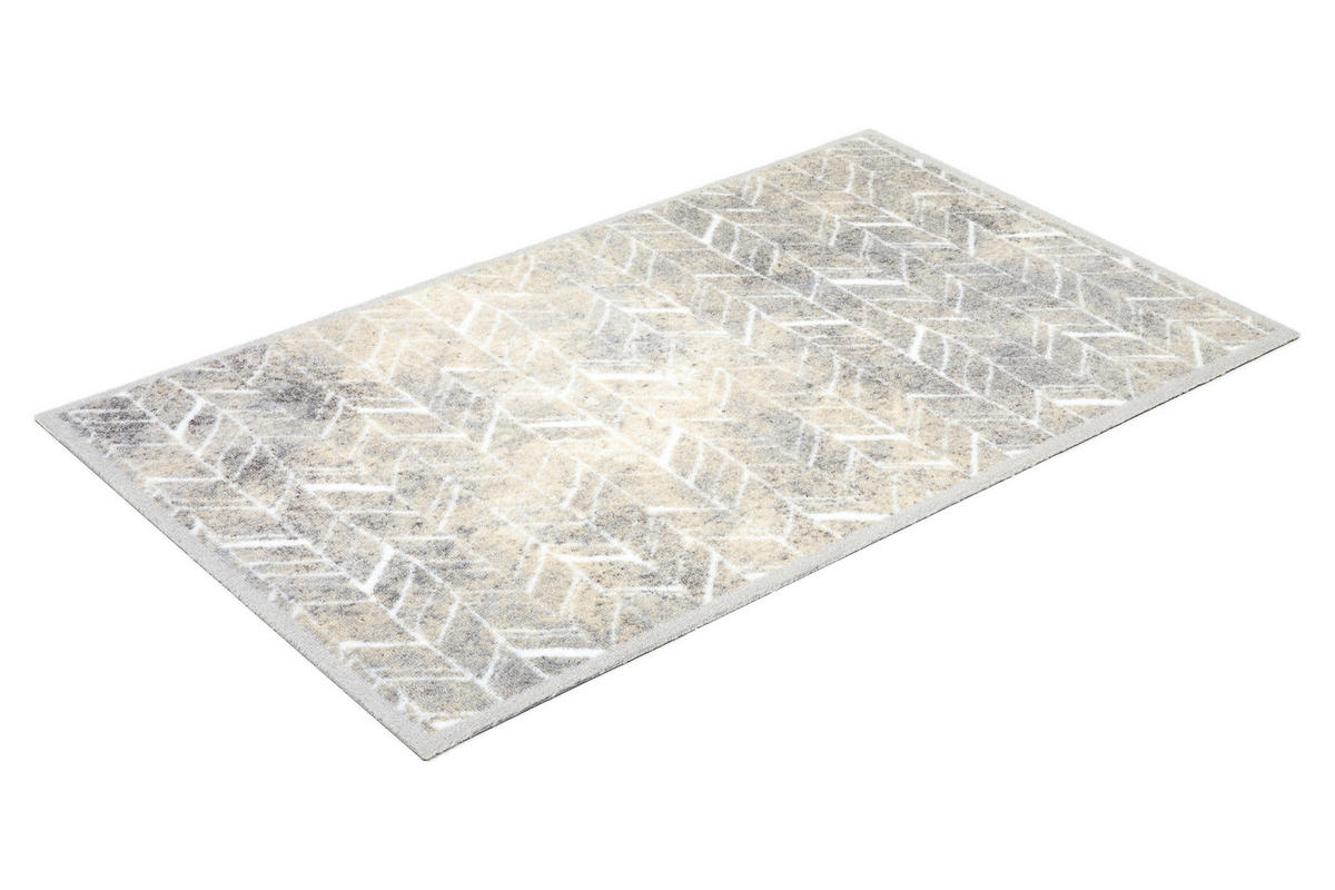 KÜCHENLÄUFER 50/150 cm Miabella  - Beige/Grau, Design, Textil (50/150cm) - Esposa