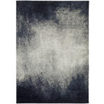 FLACHWEBETEPPICH 68/130 cm Lykaris Schwarz, Dunkelgrau  - Dunkelgrau/Schwarz, Design, Kunststoff/Textil (68/130cm) - Novel