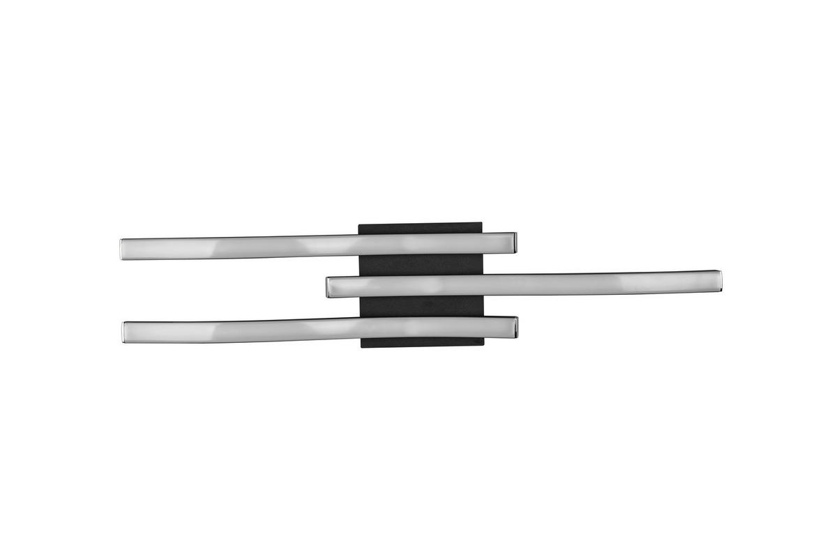 STROPNA LED-SVETILKA  Route 5 W//4000 K/230 V/ - črna/bela, Trend, kovina/umetna masa (56/7/12cm)