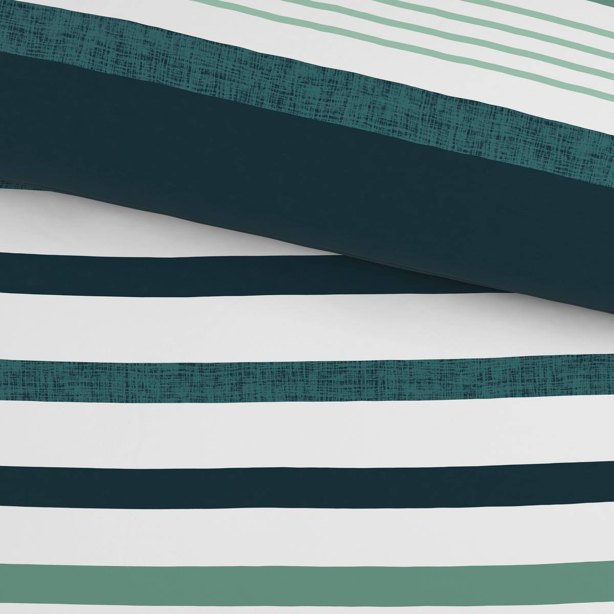 POSTEĽNÁ BIELIZEŇ, renforcé, zelená, 140/200 cm - zelená, Basics, textil (140/200cm) - Novel