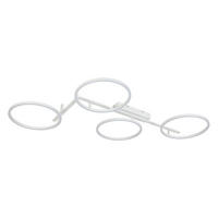 DECKENLEUCHTE    113/66/12 cm  - Weiss, Trend, Kunststoff/Metall (113/66/12cm) - Collett's Monde