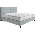 BOXSPRINGBETT 160/220 cm  in Mintgrün  - Schwarz/Mintgrün, KONVENTIONELL, Textil/Metall (160/220cm) - Esposa