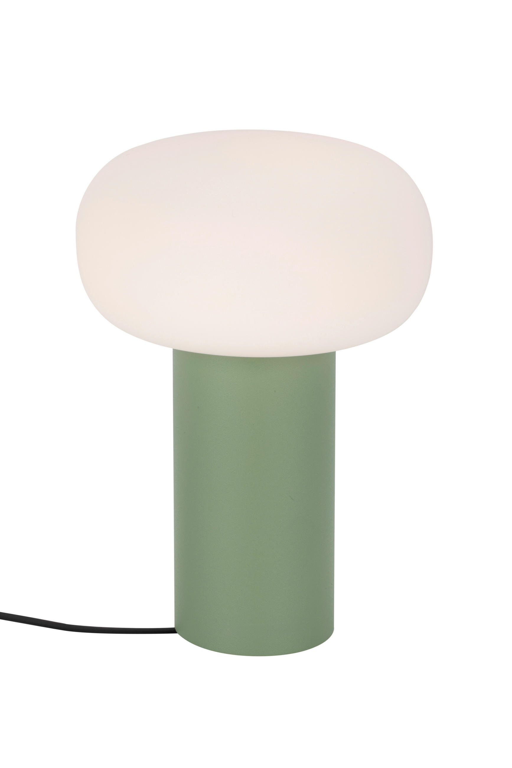 PORTABEL LAMPA 13/19 cm   - vit/grön, Trend, metall/glas (13/19cm) - Dieter Knoll