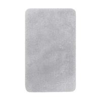 BADTEPPICH Grau 60/100 cm  - Grau, Basics, Kunststoff/Textil (60/100cm) - WECON HOME BASIC