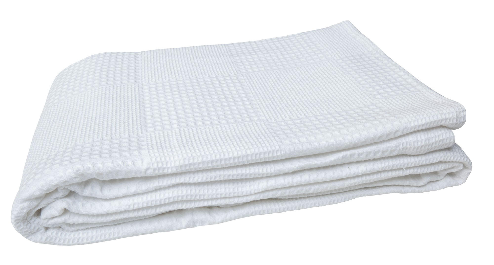 PREKRIVAČ MOZAIK - bijela, Basics, tekstil (150/230cm) - Novel