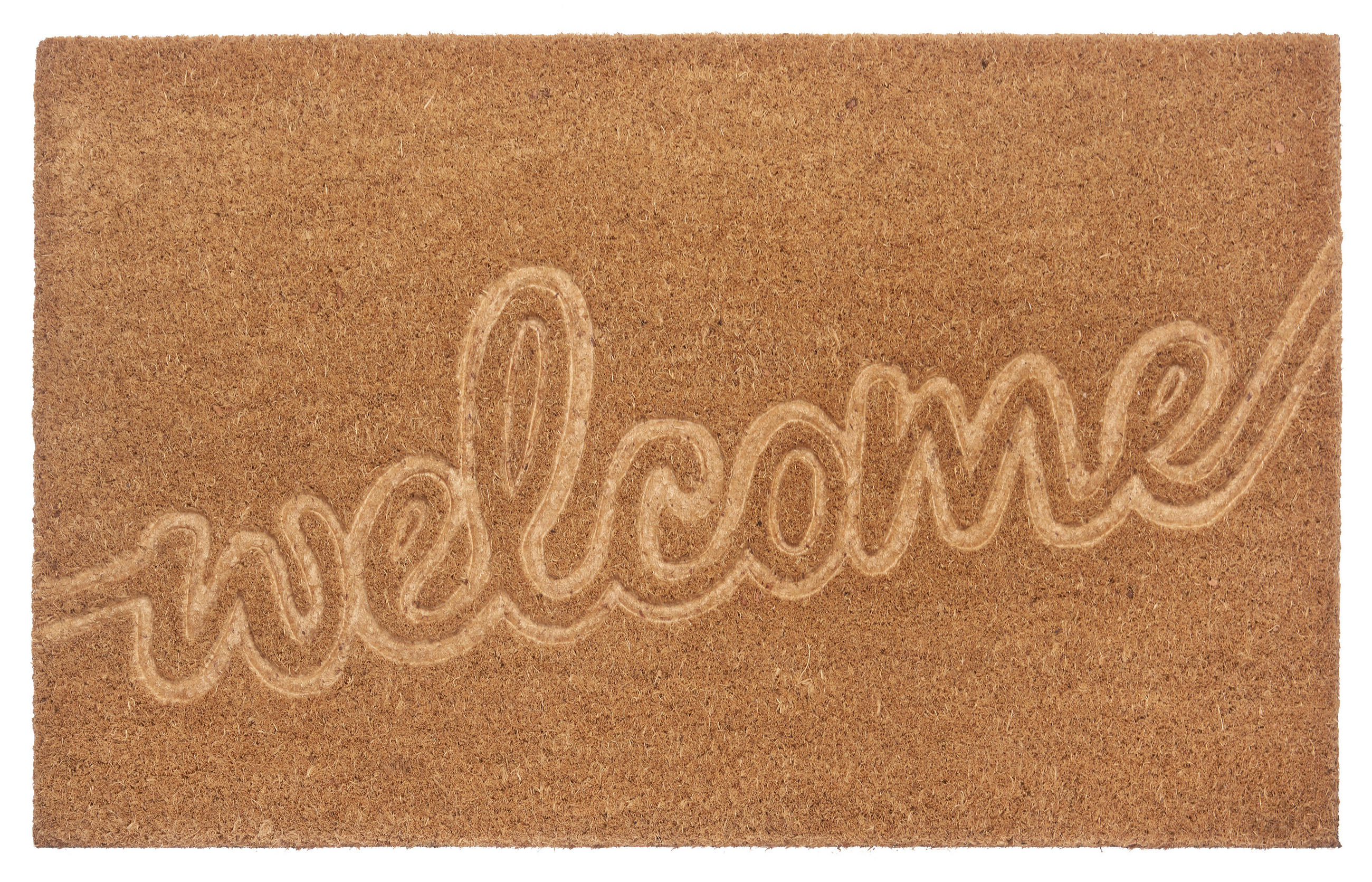 KOKOSMATTE  45/75 cm  Hellbraun  - Hellbraun, Basics, Naturmaterialien/Kunststoff (45/75cm) - Hanse Home