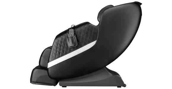 MASSAGESESSEL in Lederlook Schwarz  - Schwarz, Design, Textil (77,5/110/140cm) - Cantus