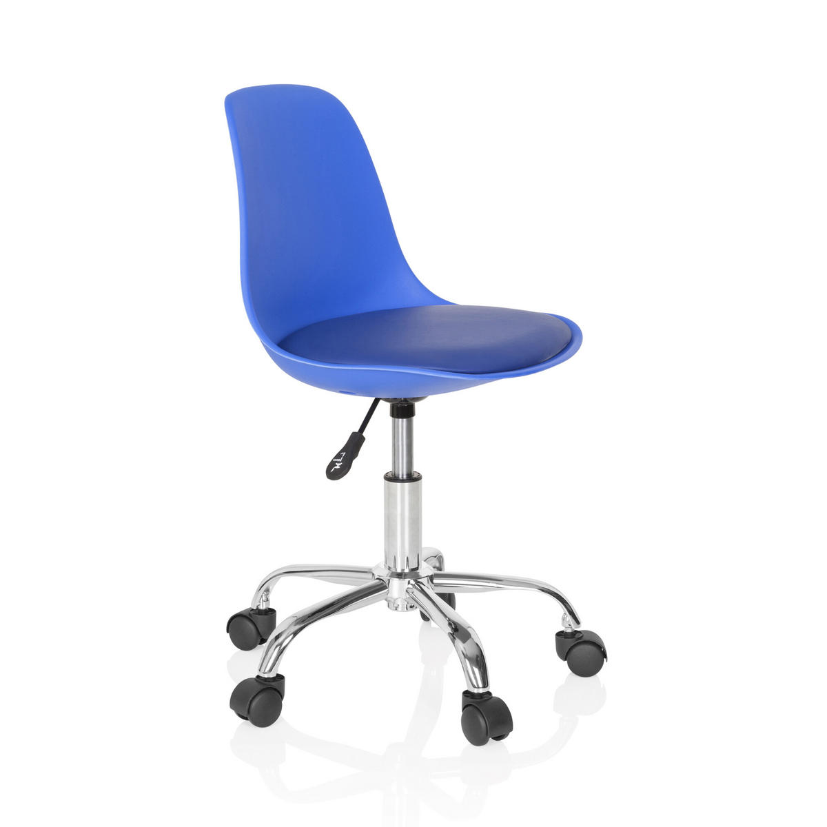 JUGENDDREHSTUHL  in Blau  - Blau, Basics, Kunststoff (40/72-82/44cm) - MID.YOU