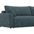 ECKSOFA  in Webstoff Petrol  - Petrol/Schwarz, KONVENTIONELL, Kunststoff/Textil (270/192cm) - Carryhome