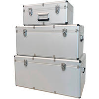 MEHRZWECKBOX 2100376, 3TLG.  - Silberfarben, KONVENTIONELL, Kunststoff (73/38/36cm)