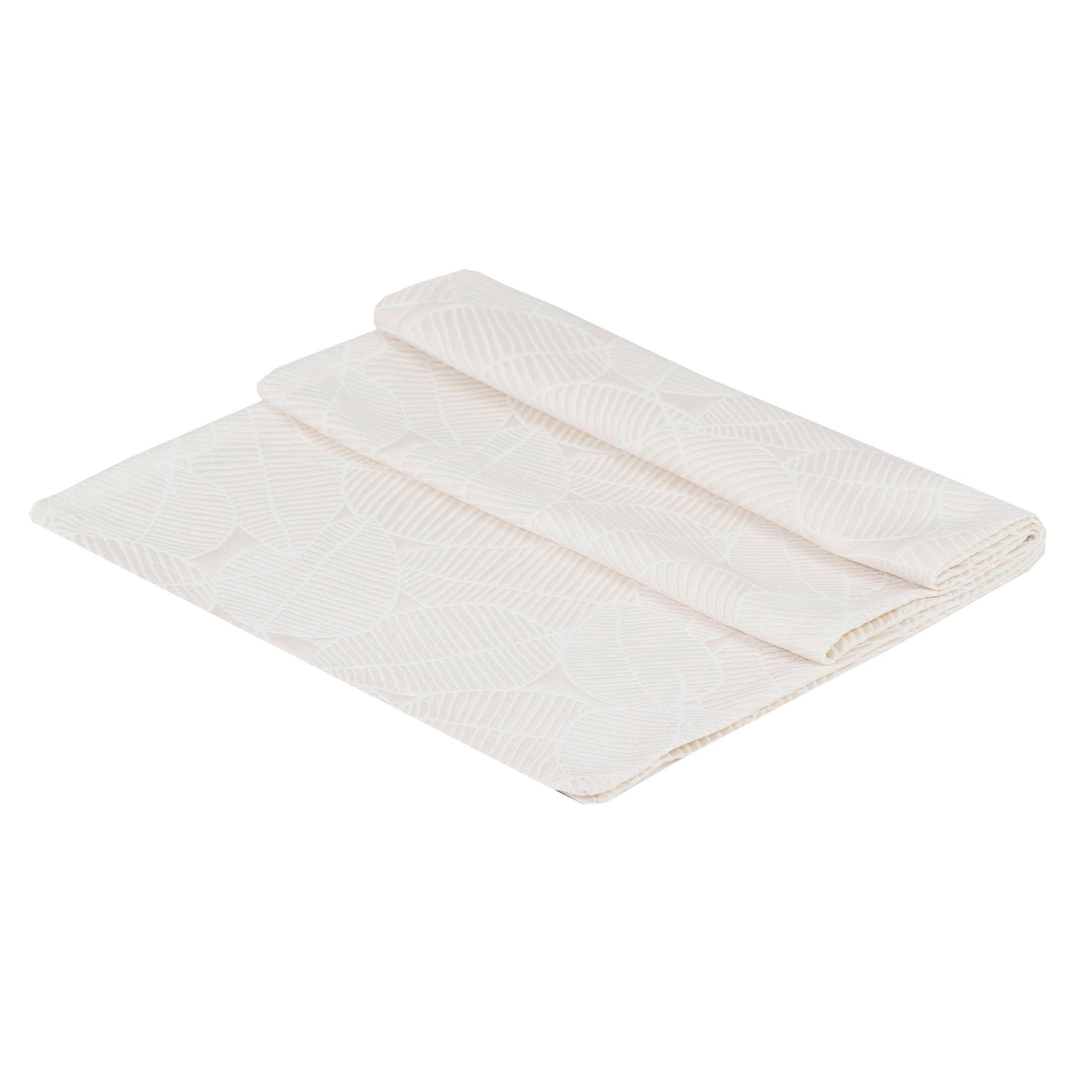 STOLNJAK 50/180 cm NATURA CVET - bež, Basics, tekstil (50/180cm)