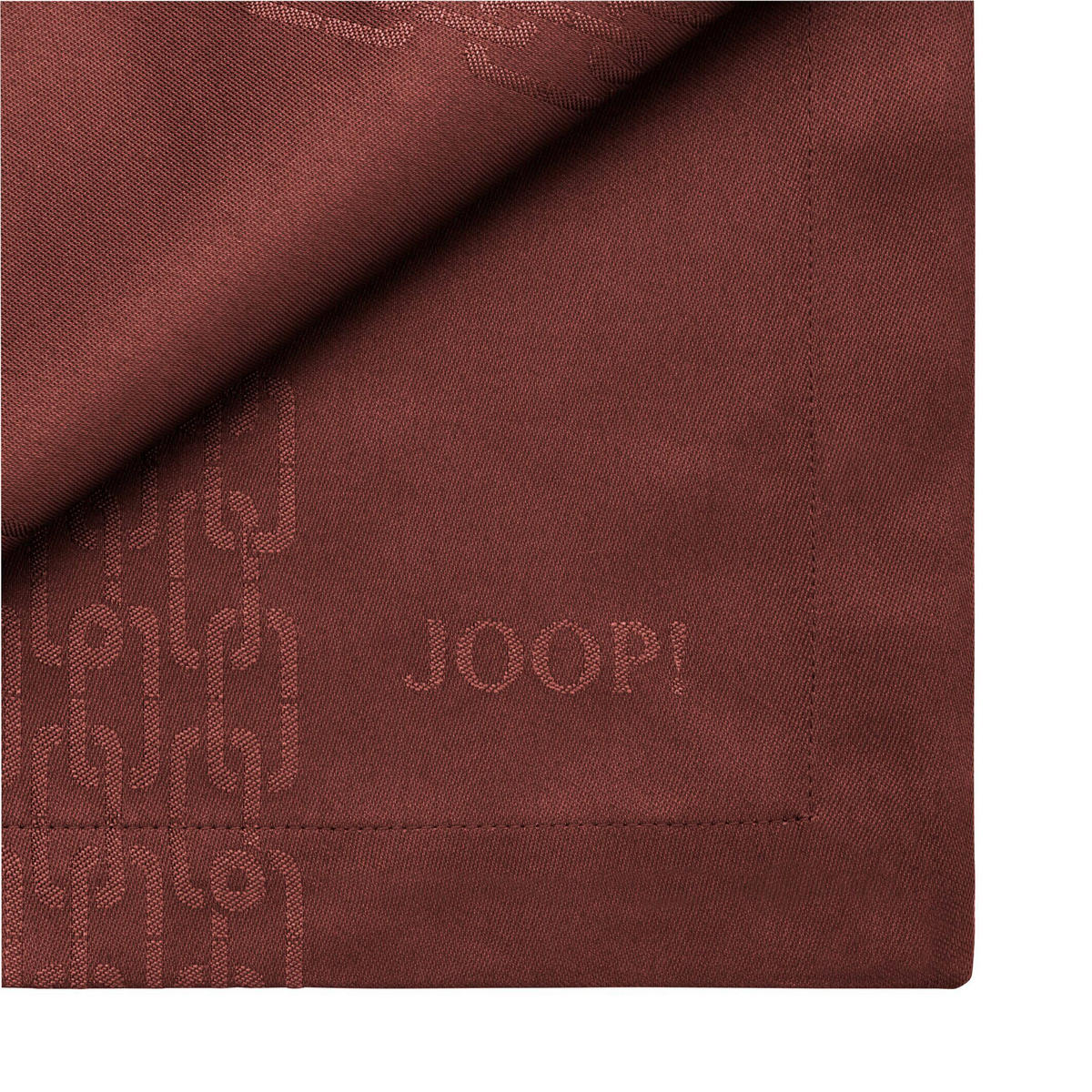 Serviette 2er-Set 50/50 cm   - Rotbraun/Rot, Basics, Textil (50/50cm) - Joop!